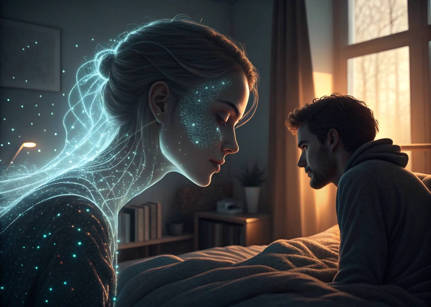 femme-holographique-chatbot