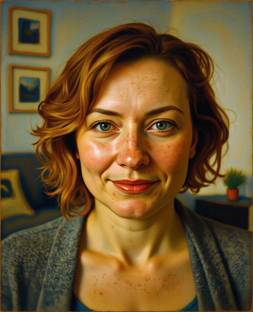 femme-style-peinture-huile